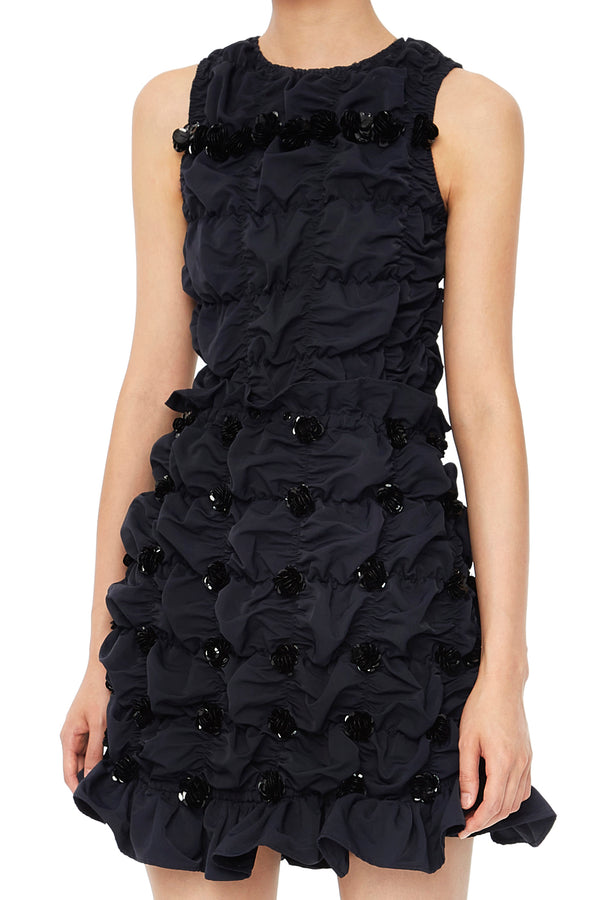 SHUSHUTONG sleeveless top aw21to04 dark blue